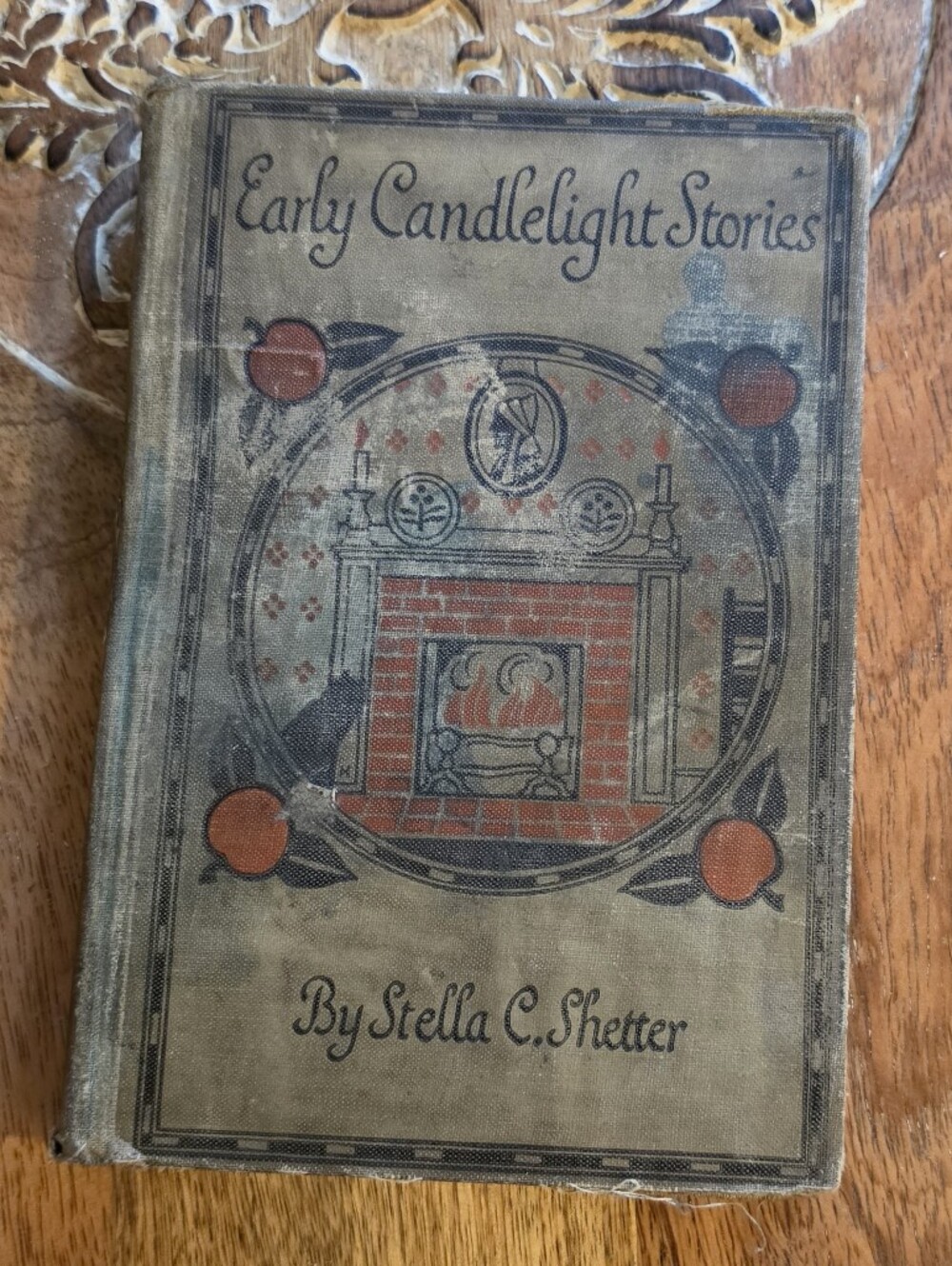 Vintage 1922 Early Candlelight Stories Hardcover Rand McNally
